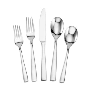 Mikasa Delano 20-Piece Stainless Steel Flatware Set (Missing 2 Large Forks) - 104880