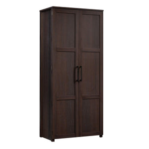 Sauder HomePlus Storage Pantry Cabinet, L: 30.71" x W: 17.21" x H: 68.82", Dakota Oak finish - 104764