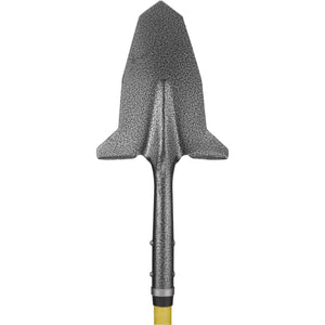 Gardening Shovel with Steel-Reinforced Long Fiberglass Handle, Two Cushioned Grips and Sharp, Hardened-Steel Blade, Award Winning Spade, Model SHLF2 - 104241