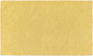 Garland Rug Queen Cotton Washable Bath Rug, 30-Inch by 50-Inch, Soft Yellow