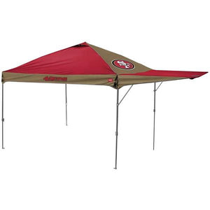 San Francisco 49ers 10 X 10 Canopy with Pop Up Side Wall - 105194