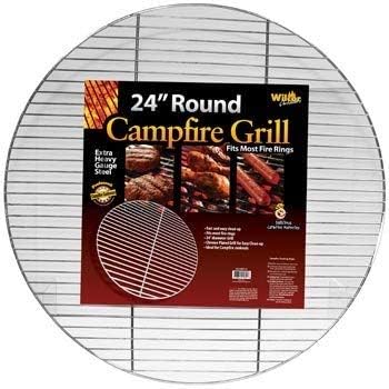 Round Campfire Grill Grid for Fire Rings 24-inch - 100108