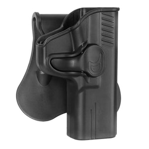 M P 9mm Holster fits S&W M&P 2.0 9mm/40, Smith & Wesson M&P 9mm(Not Shield), S&W SD40VE/SD9VE, Outside Waistband Holster, OWB Paddle Tactical Gun Holster, Adjustable Cant, Quick Release - Right Handed - 100111