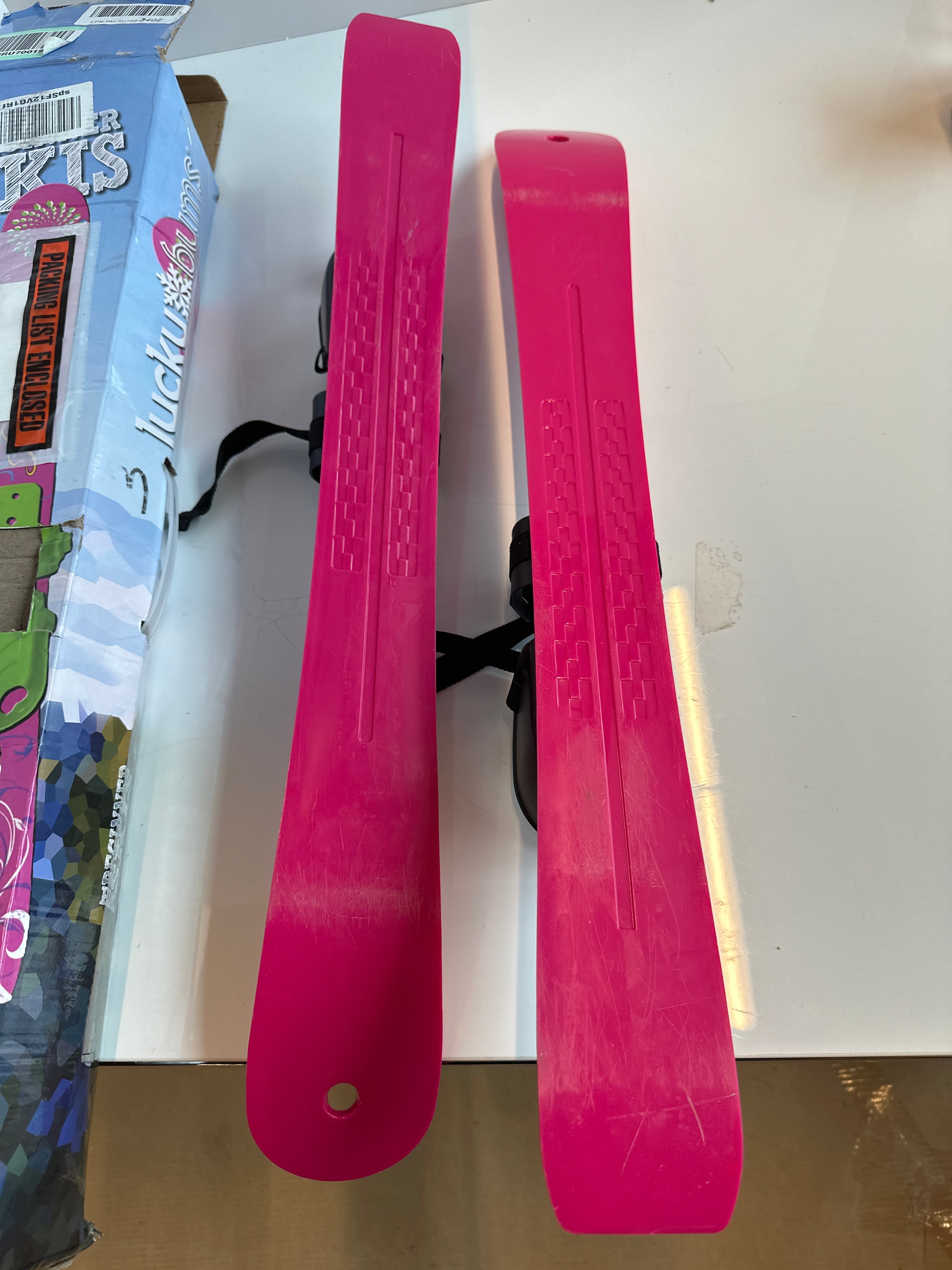 Lucky Bums Kids Beginner Snow Skis - 100105