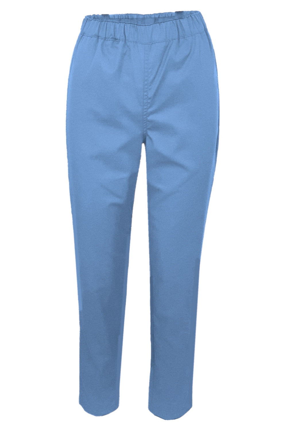 Pantaloni Medicali Bleu Unisex Poplin 115Gr Albert - XS