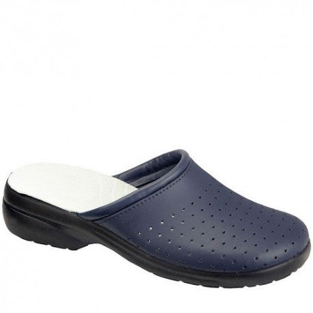 Saboti De Lucru Unisex Piele Bleumarin Stela - 36