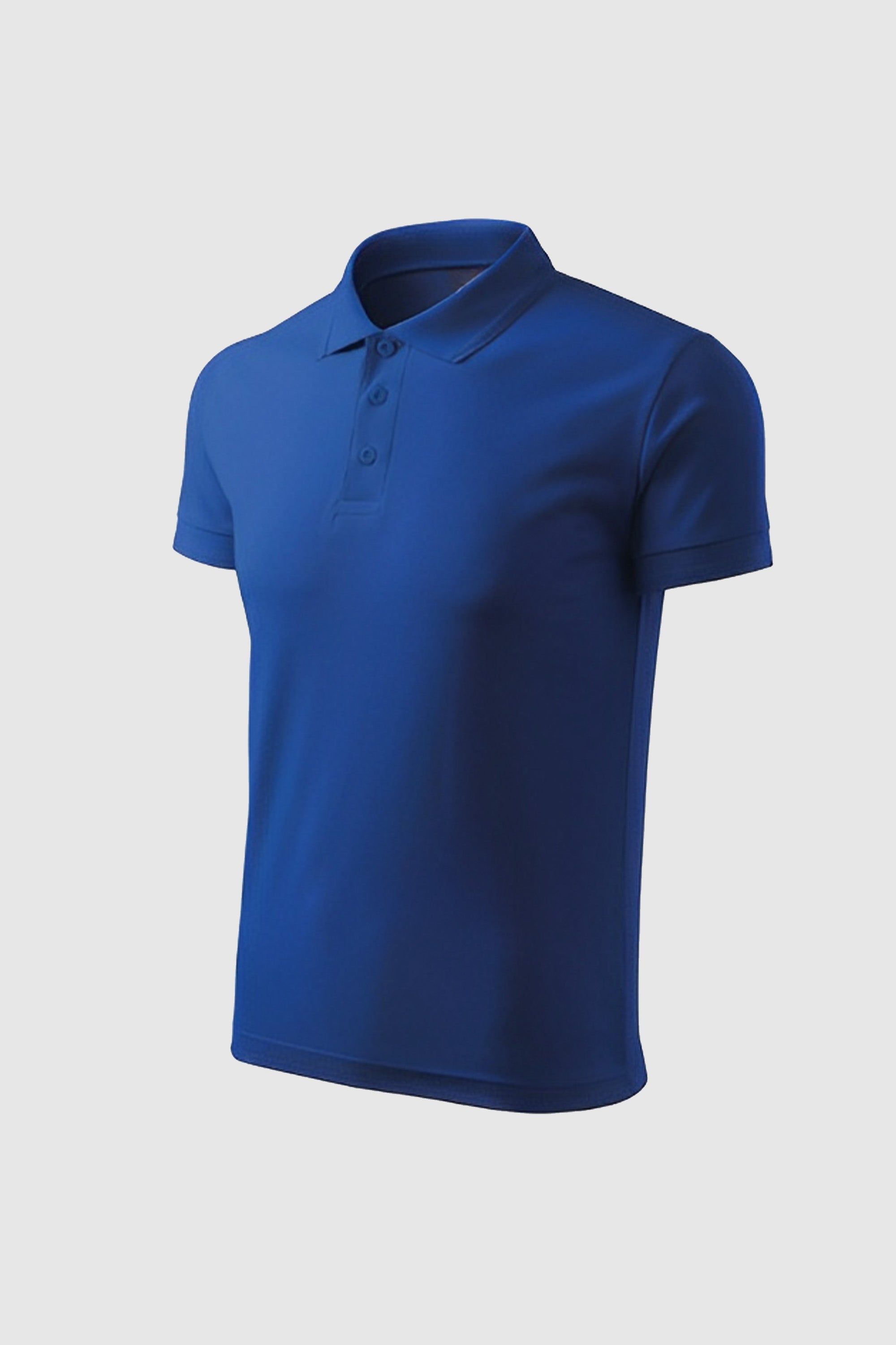 Tricou Polo Albastru Unisex Bumbac 190g Dhanu - 2XL