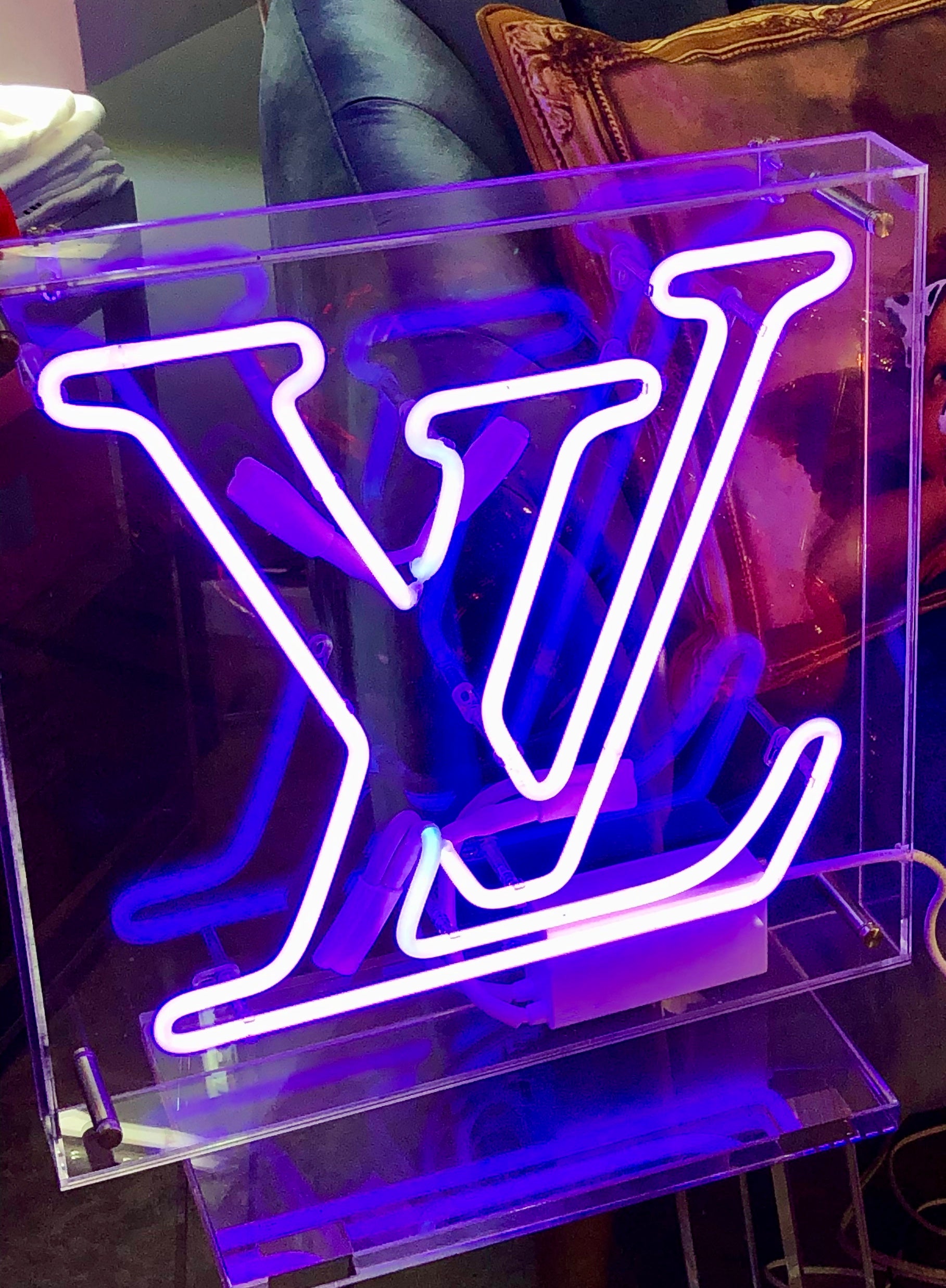 Neon Sign Louis Vuitton Drip — make neon sign