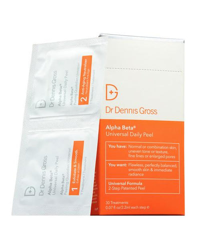 Dr. Dennis Gross Alpha Beta Universal Daily Peel Pads available at Gee Beauty