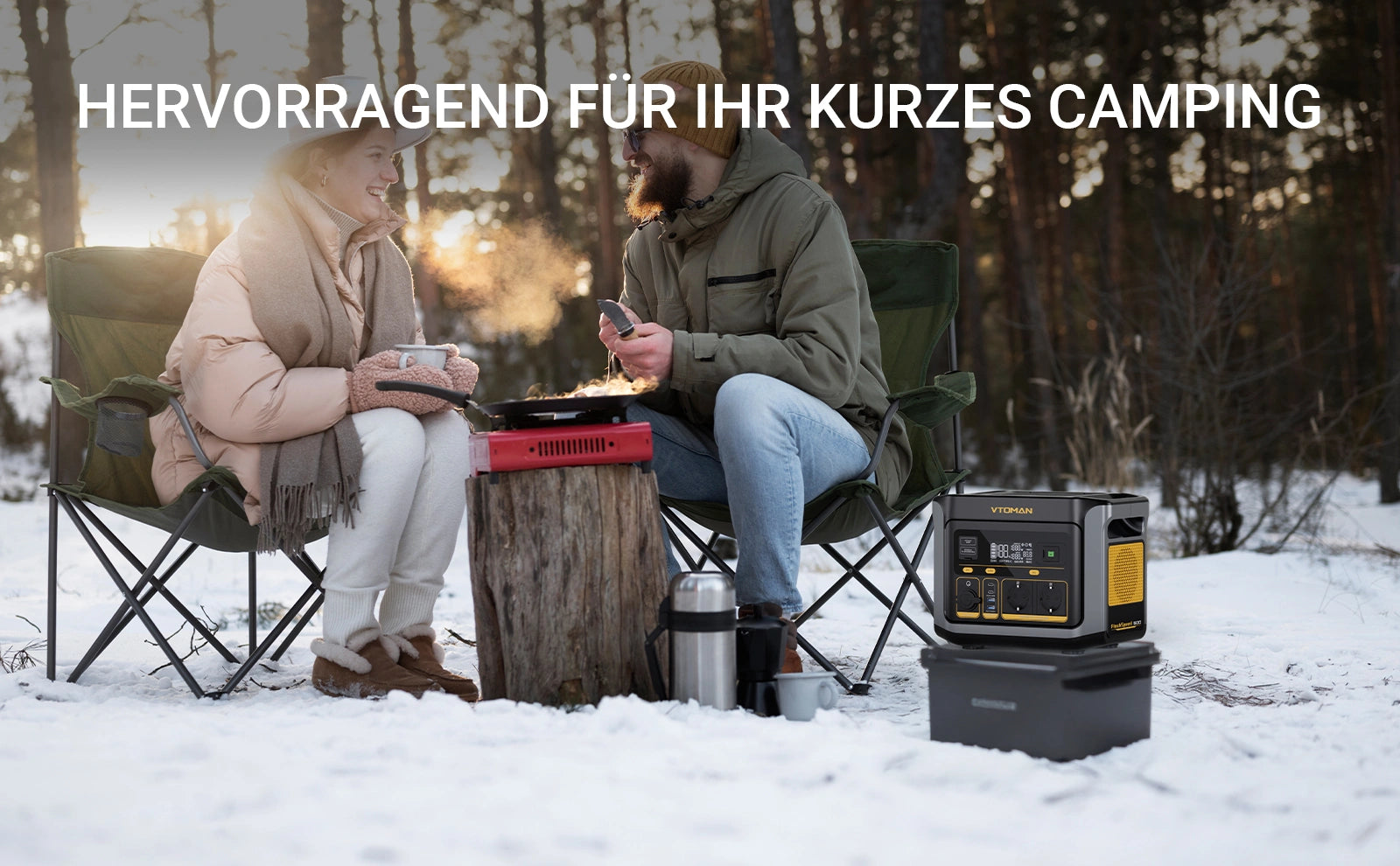 Für kurzes Camping