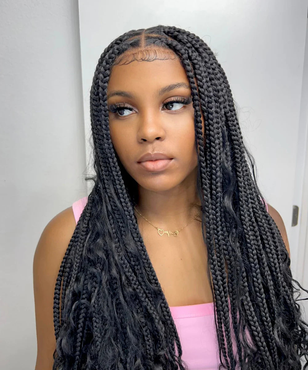 JALIZA boho knotless braids