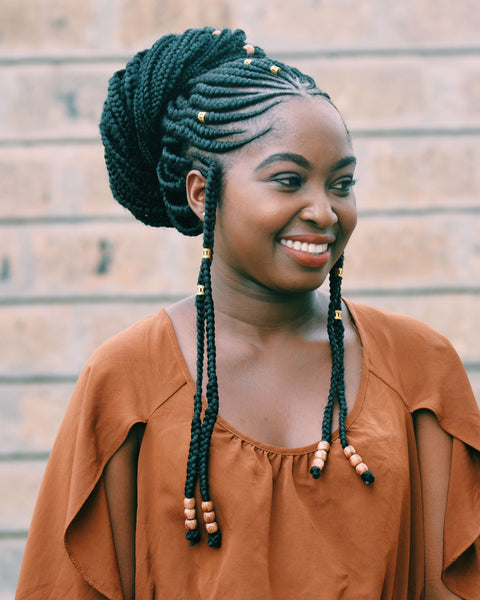 Fulani Braids with Pompadour