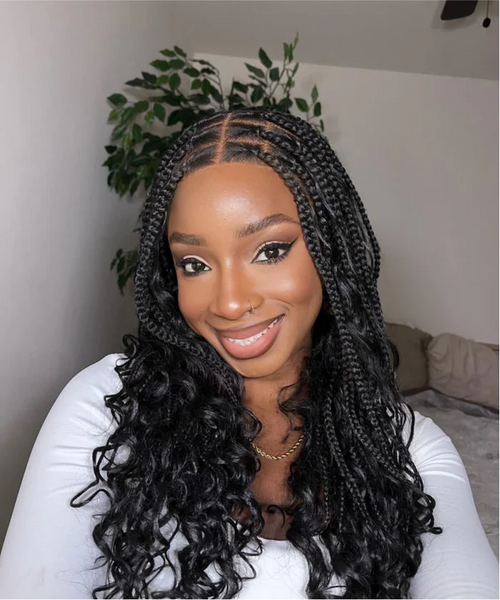 Boho Knotless Box Braids