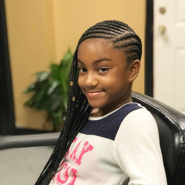 Kids Lemonade Braids