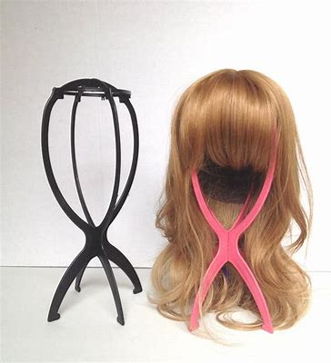 Wig Stand before braiding