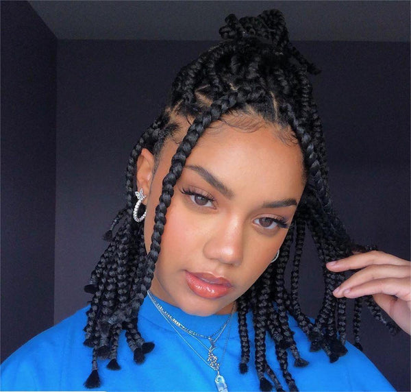 Short Box Braids