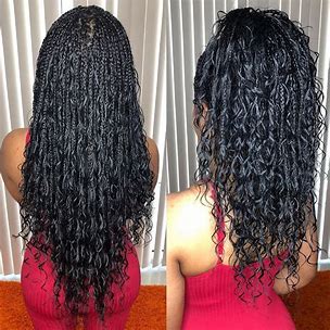 Small Knotless Braids With Human Hair