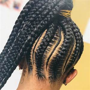 cornrow braids ponytail