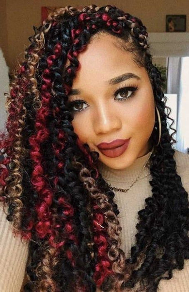 Tri-Colored Passion Twists