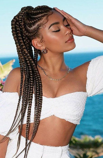 Tribal Braided Ponytail