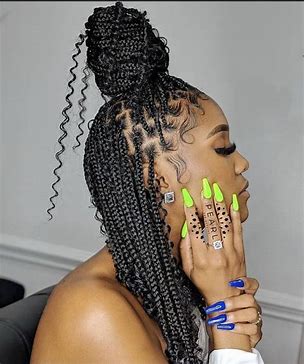 Boho Knotless Box Braids