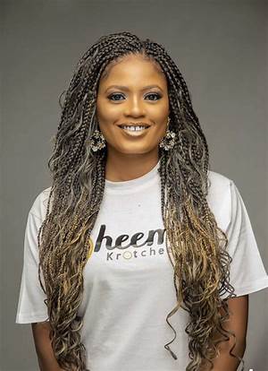 Wavy Boho Box Braids