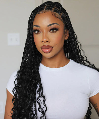 boho box braids