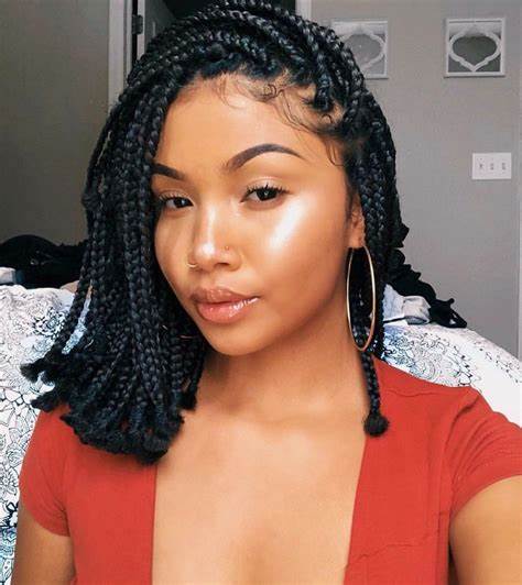 medium box braids