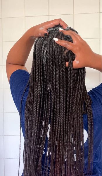 wash braids