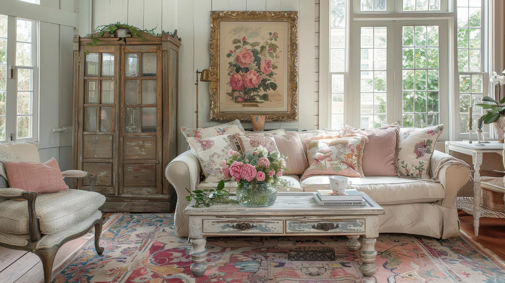 Small English Cottage Living Room