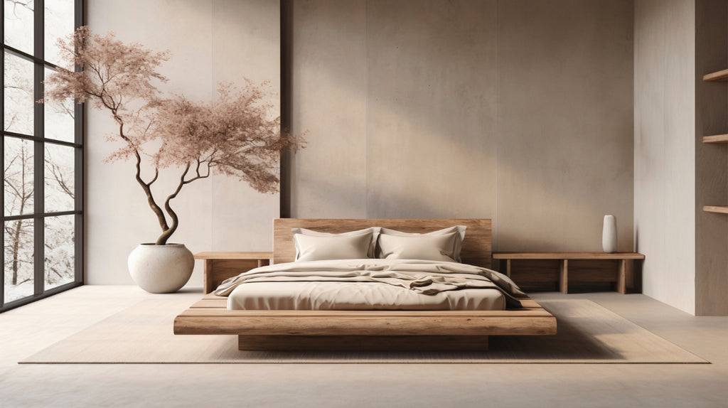 Japandi Furniture for bedroom