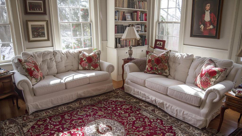 Small English Cottage Living Room