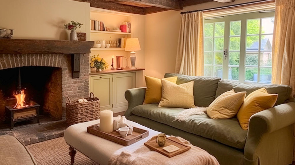 Small English Cottage Living Room