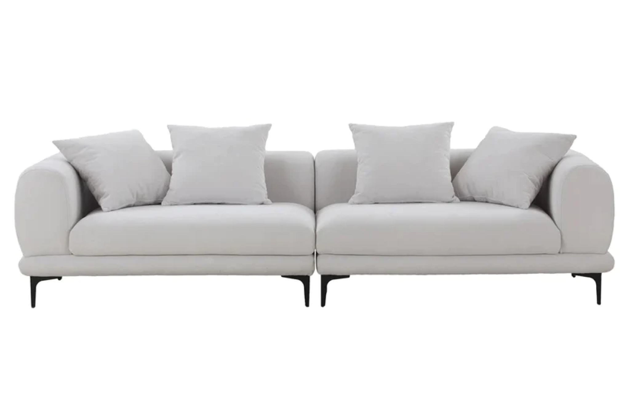 White comfy sofa