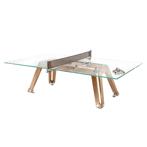 Glass Indoor Ping Pong Table