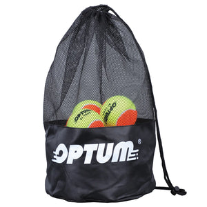 12pcs OPTUM BT-TOUR Tennis Balls With Mesh Shoulder Bag - tennisandgolfaffair