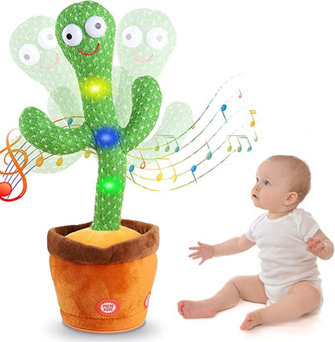 Dancing Talking Cactus Toy Wriggle Singing Cactus