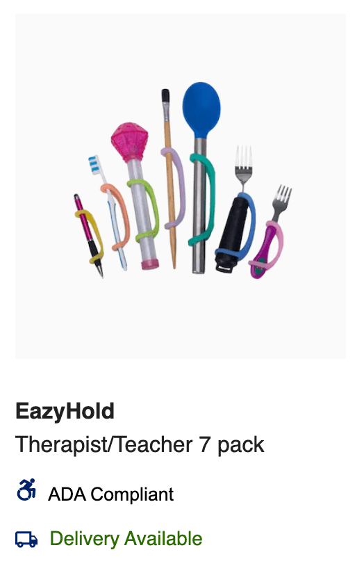 EazyHold Therapist Teacher 7 Pack