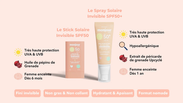 stick et spray solaire