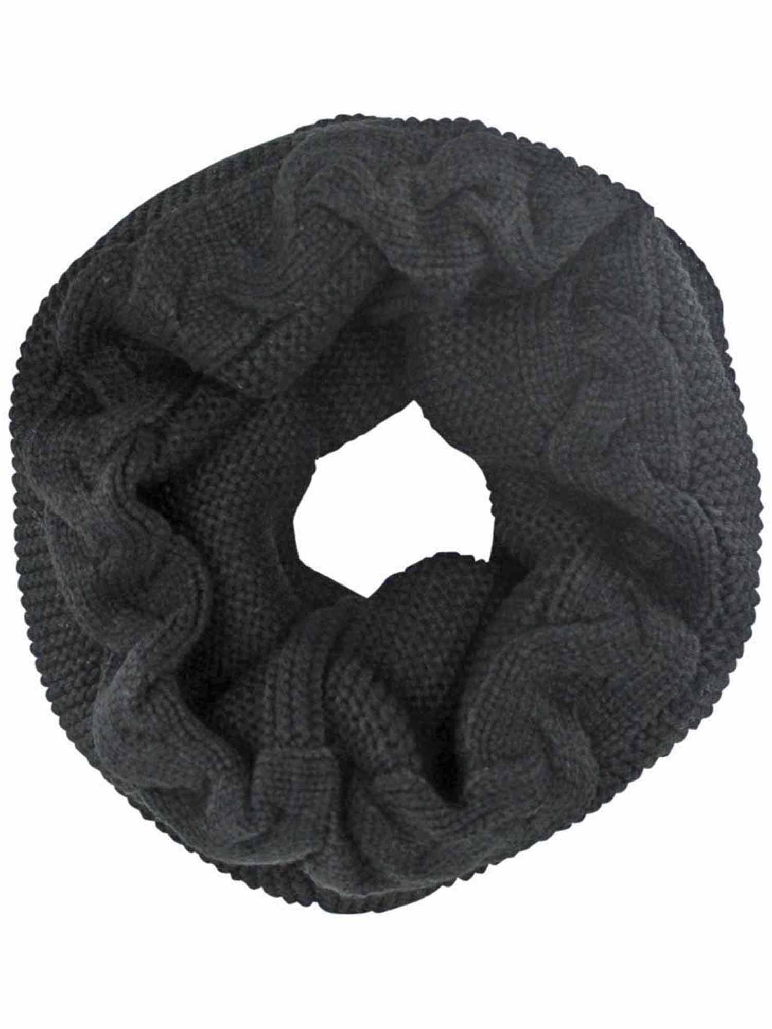 Chunky Cable Knit Winter Infinity Scarf – Luxury Divas