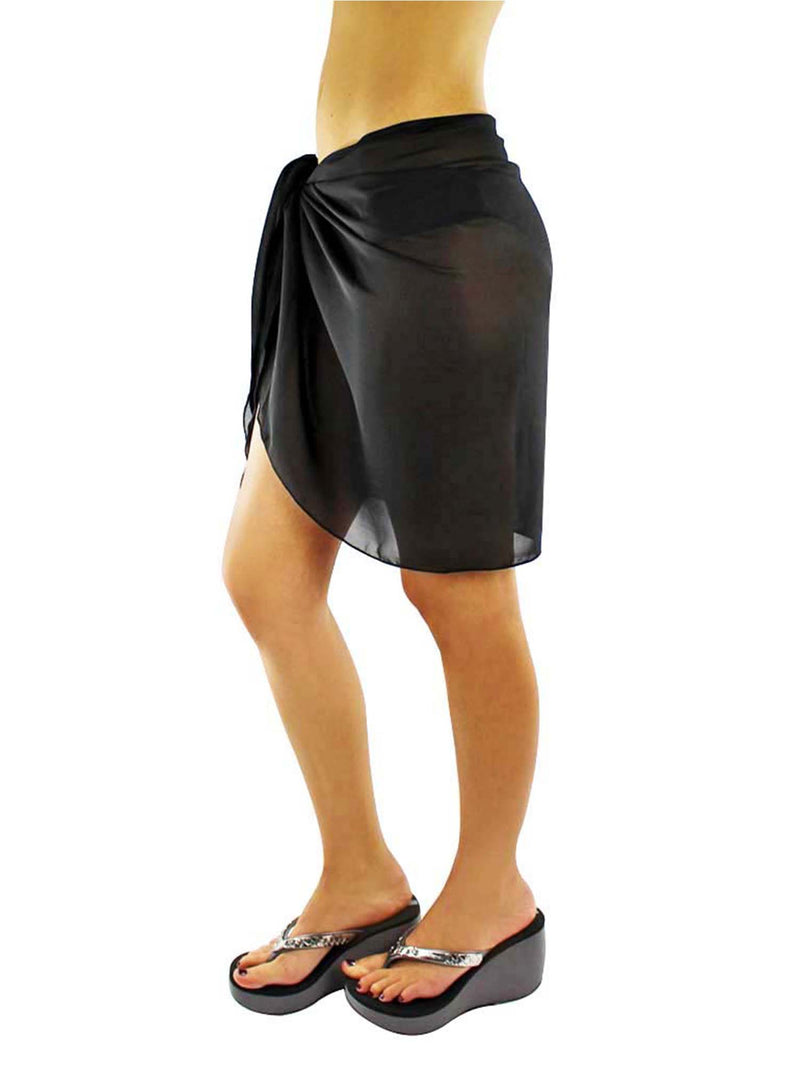 Womens Short Sarong Wrap Cover Up – Luxury Divas