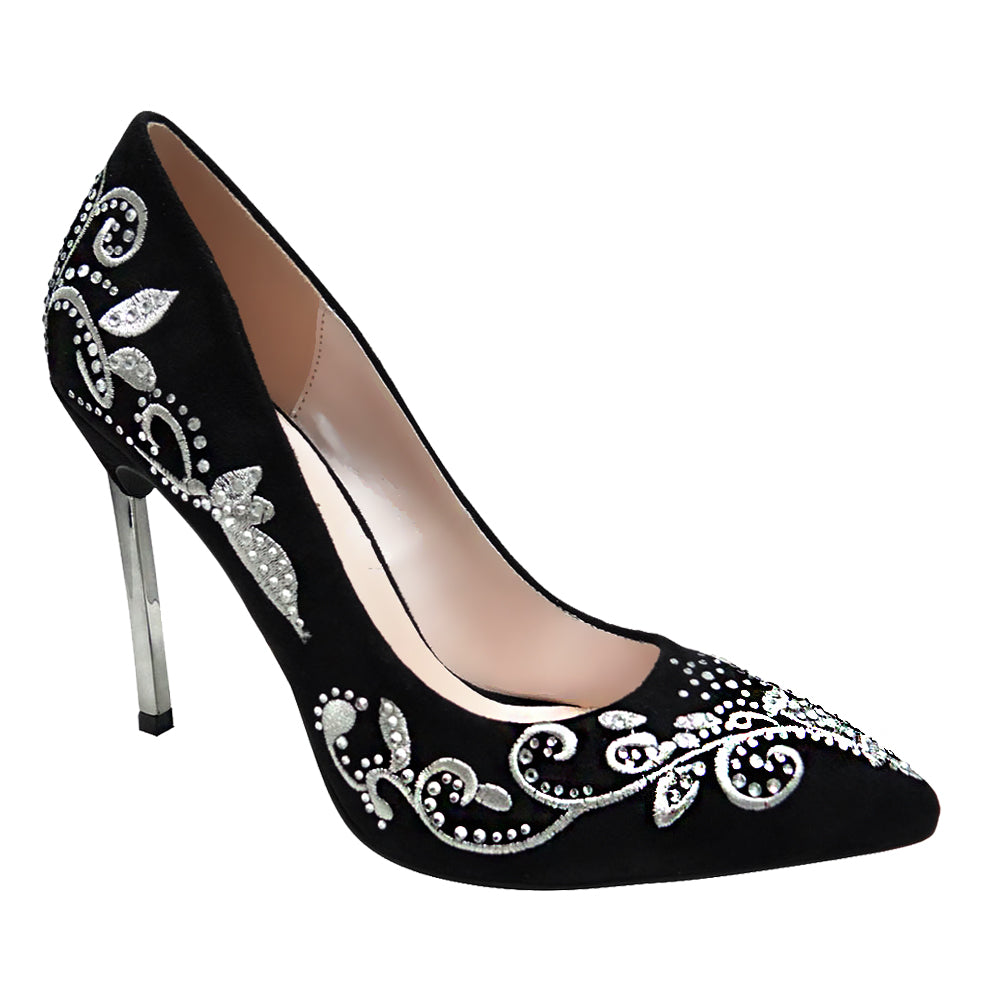 de blossom collection black heels