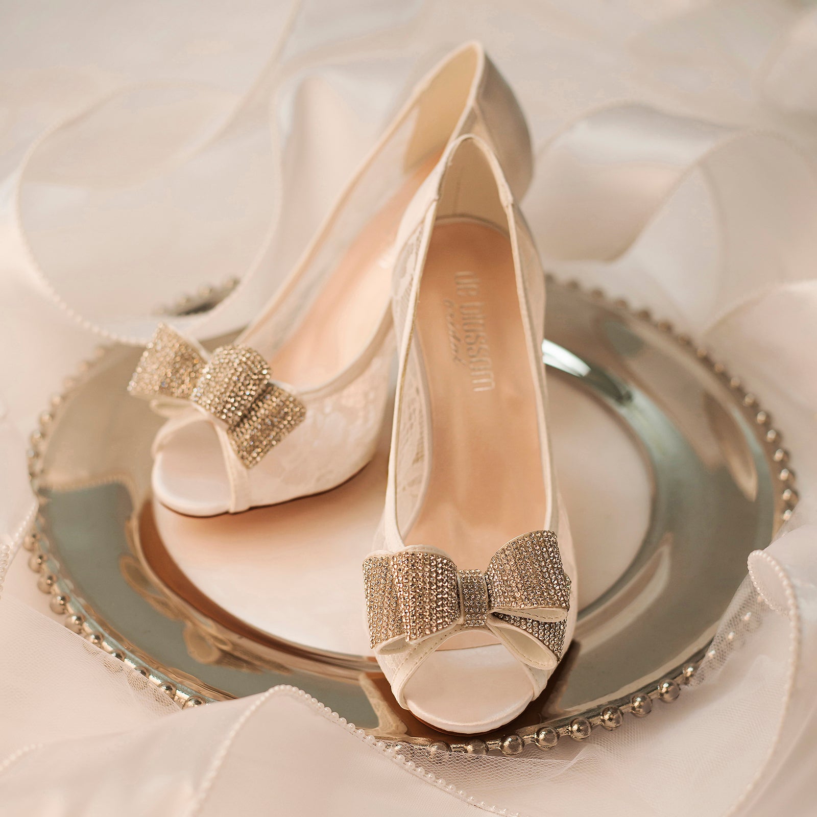 de blossom bridal shoes