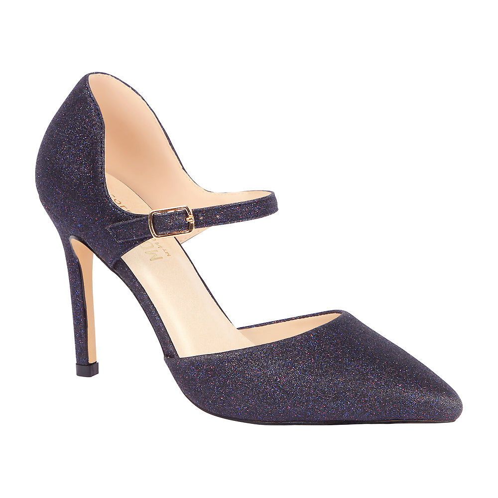 navy pointed heels