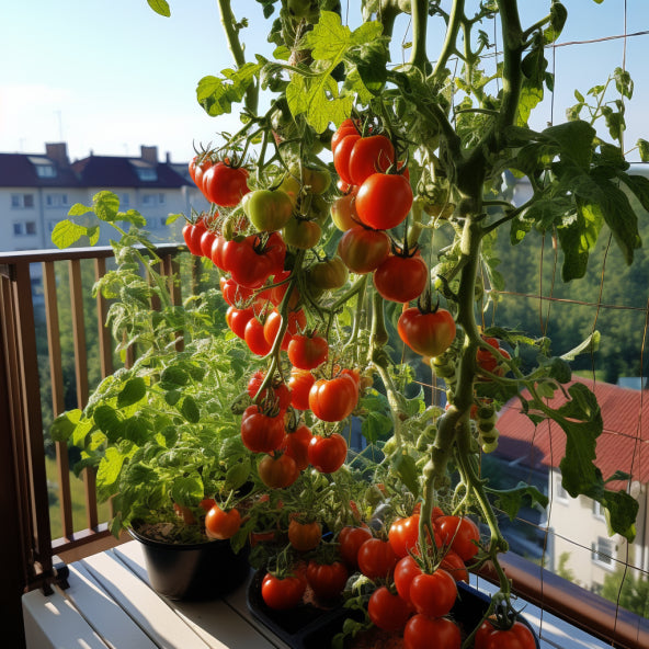 Tomaten anpflanzen auf dem Balkon