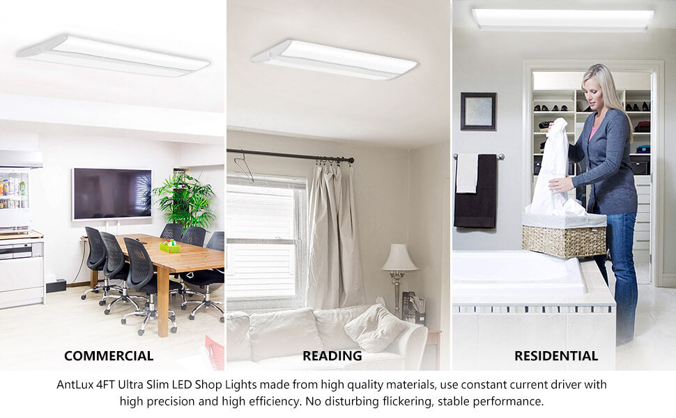 antlux led office ceiling lights - best led light for office