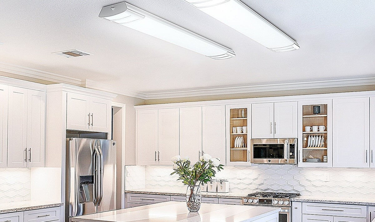 4 foot led ceiling lights for kitchen