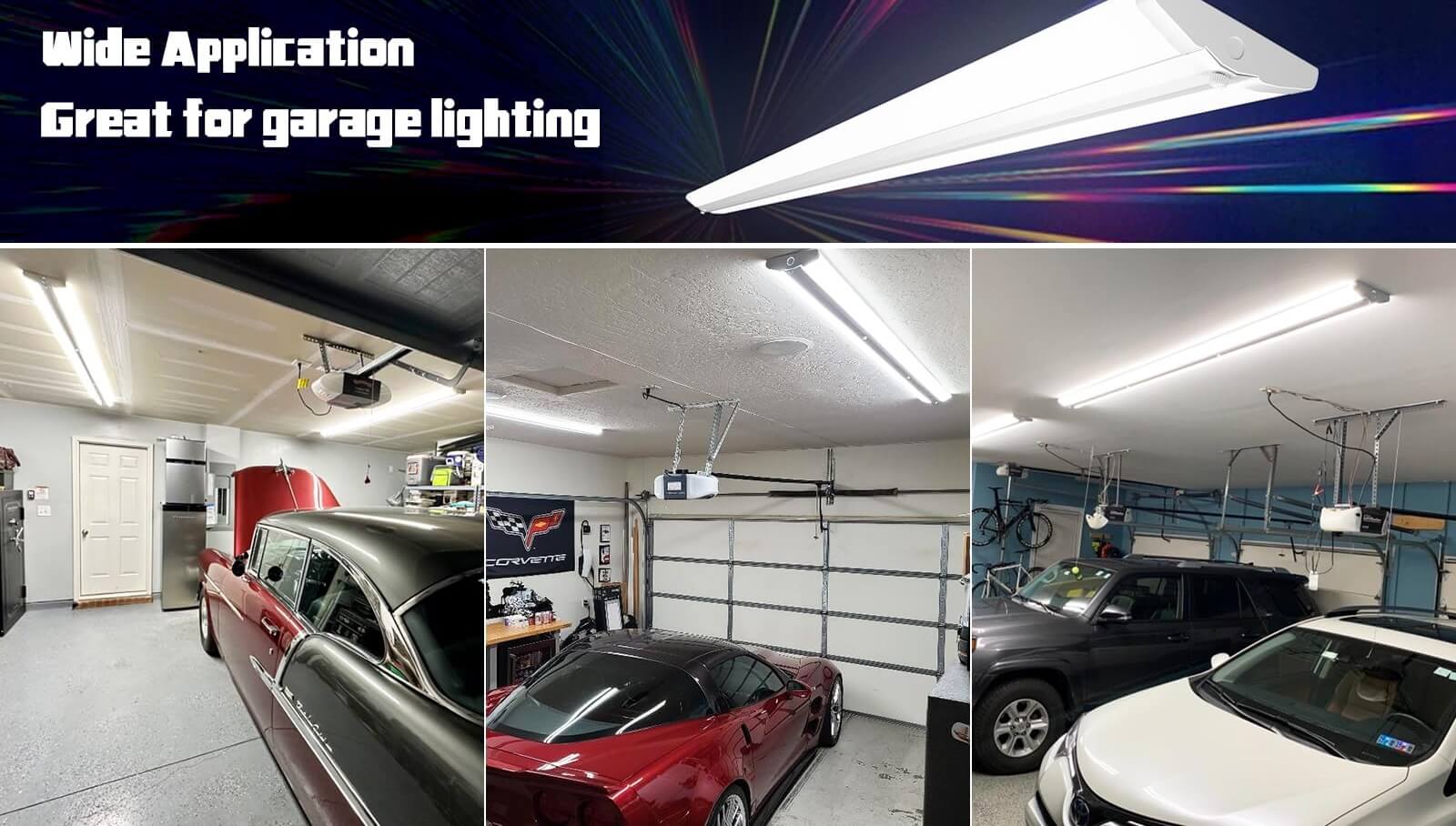 antlux led lighting for garage ceiling