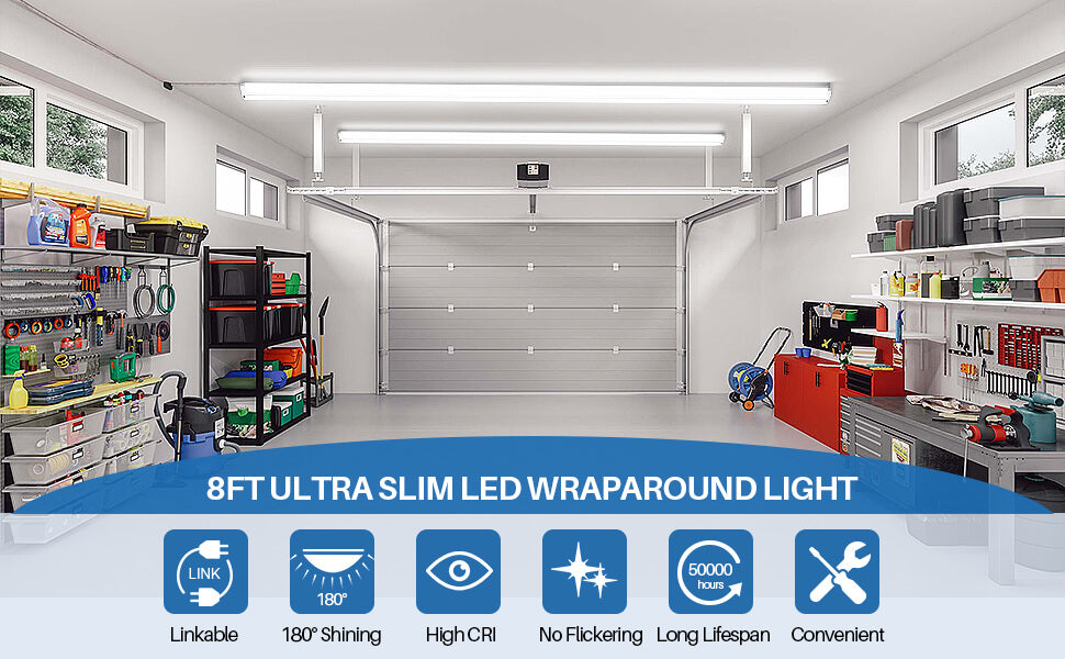 What is the Best Lighting for My Garage - AntLux LED garage ceiling lights