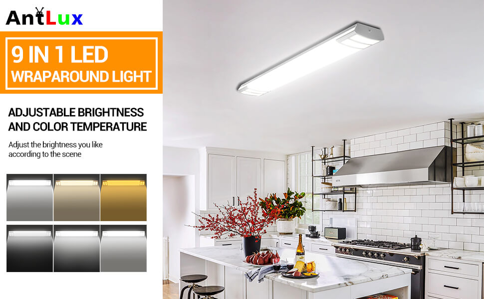 4 ft led lights for kitchen - AntLux 4 ft lights for kitchen